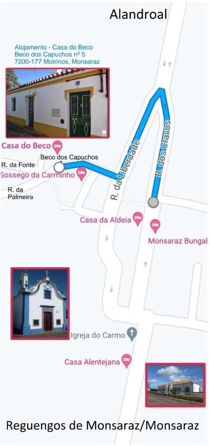 モンサラズ Casa Do Becoヴィラ エクステリア 写真